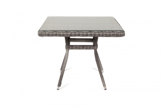 MR1000343 стол плетеный из искусственного ротанга (графит)